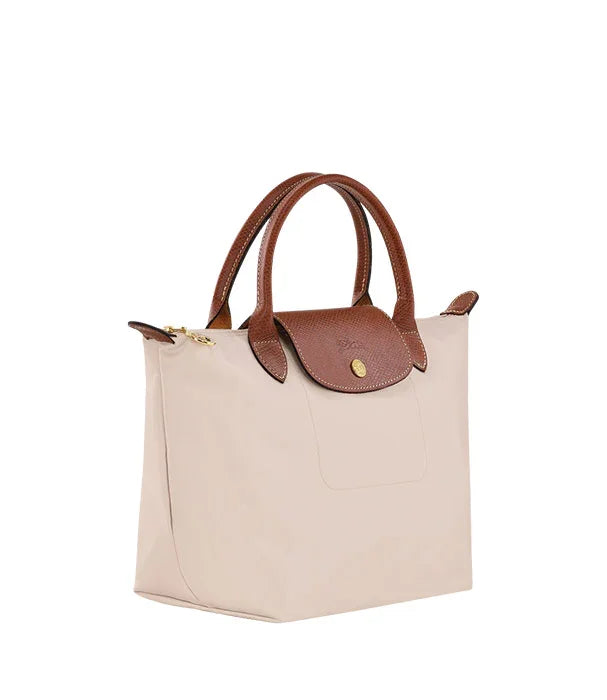 תיק יד בצבע קרם עם ידיות ודשים חומים, CHOZEN, ייבוא רשמי, מותגים מובילים