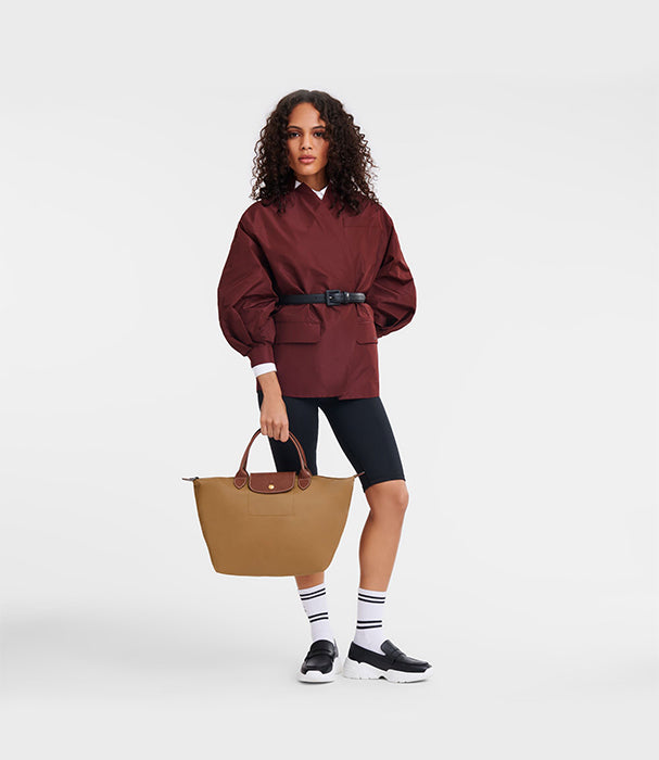 לונגשאמפ תיק יד בינוני Le Pliage Original חום