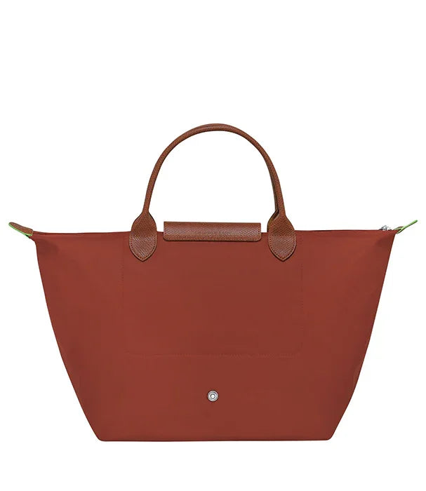 תיק יד אופנתי בצבע חום עם ידיות עור, קולקציית מותגים CHOZEN, קבוצת אלפא