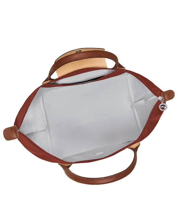 תיק יד חום לנשים מבית מותגים מובילים, מבט פנימי רחב וידית אחיזה, CHOZEN