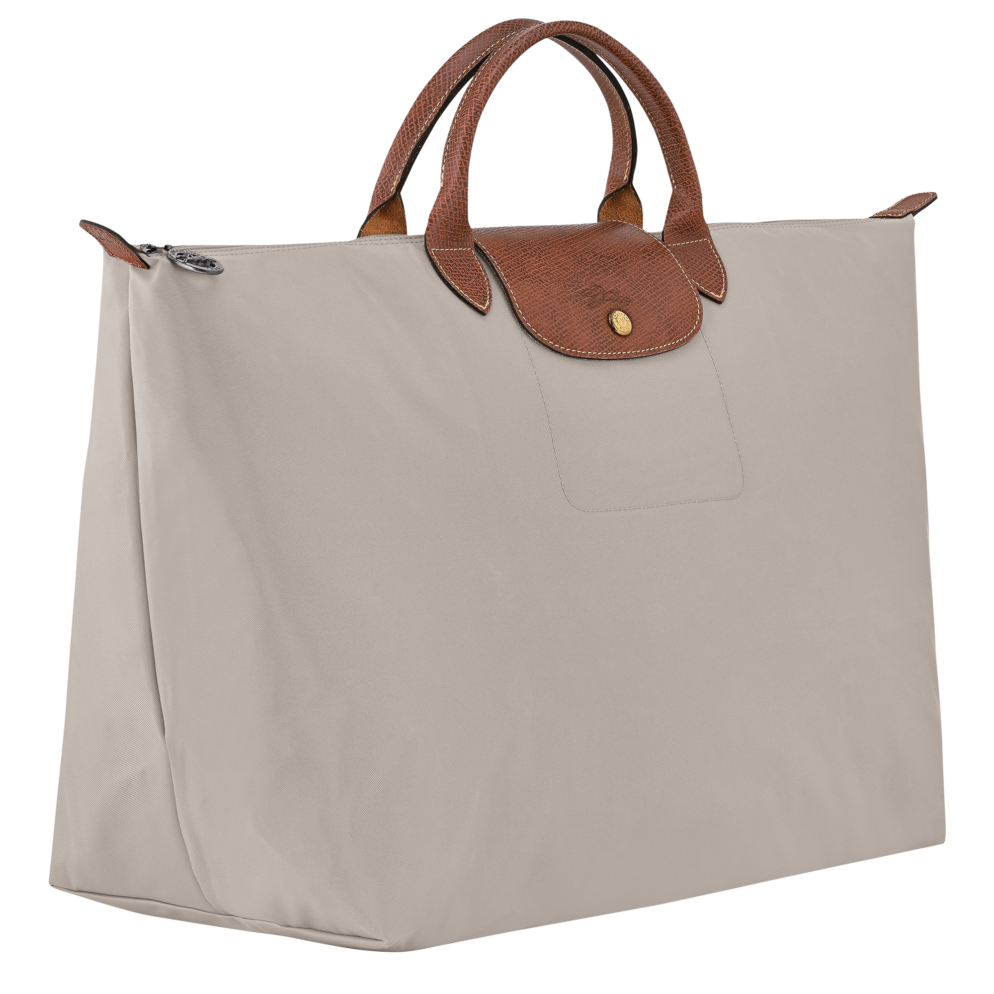 לונגשאמפ תיק נסיעות גדול Le Pliage Original אפור בהיר