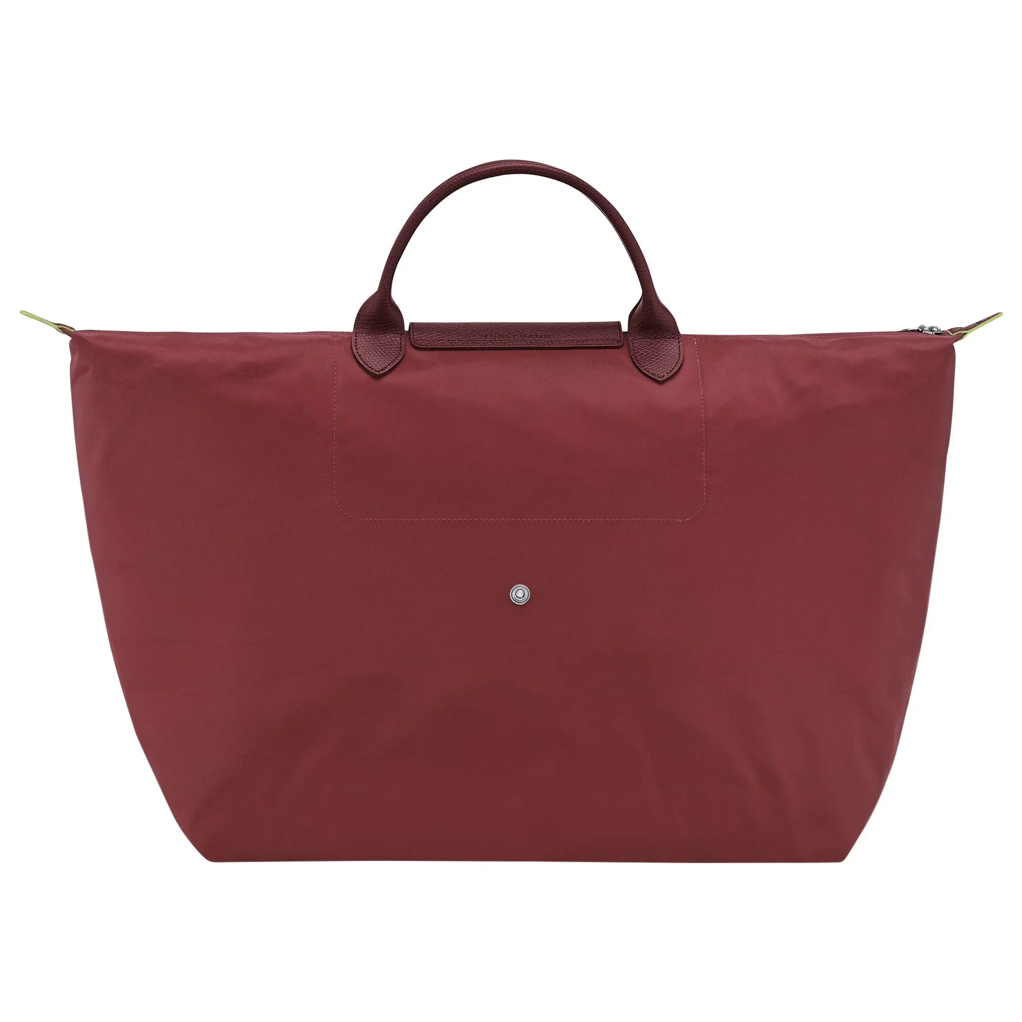תיק יד גדול בצבע בורדו עם ידיות קצרות, צילום מוצר לחנות CHOZEN מותגים מובילים