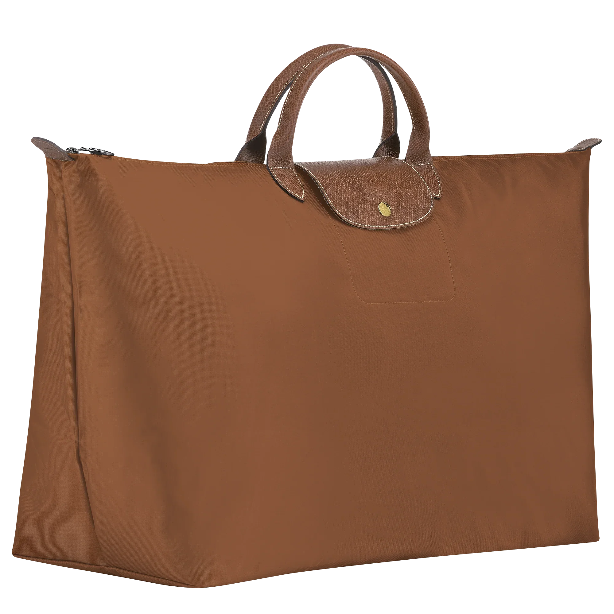 תיק נסיעות חום עם ידית עור, מבית מותגים מובילים ב-CHOZEN