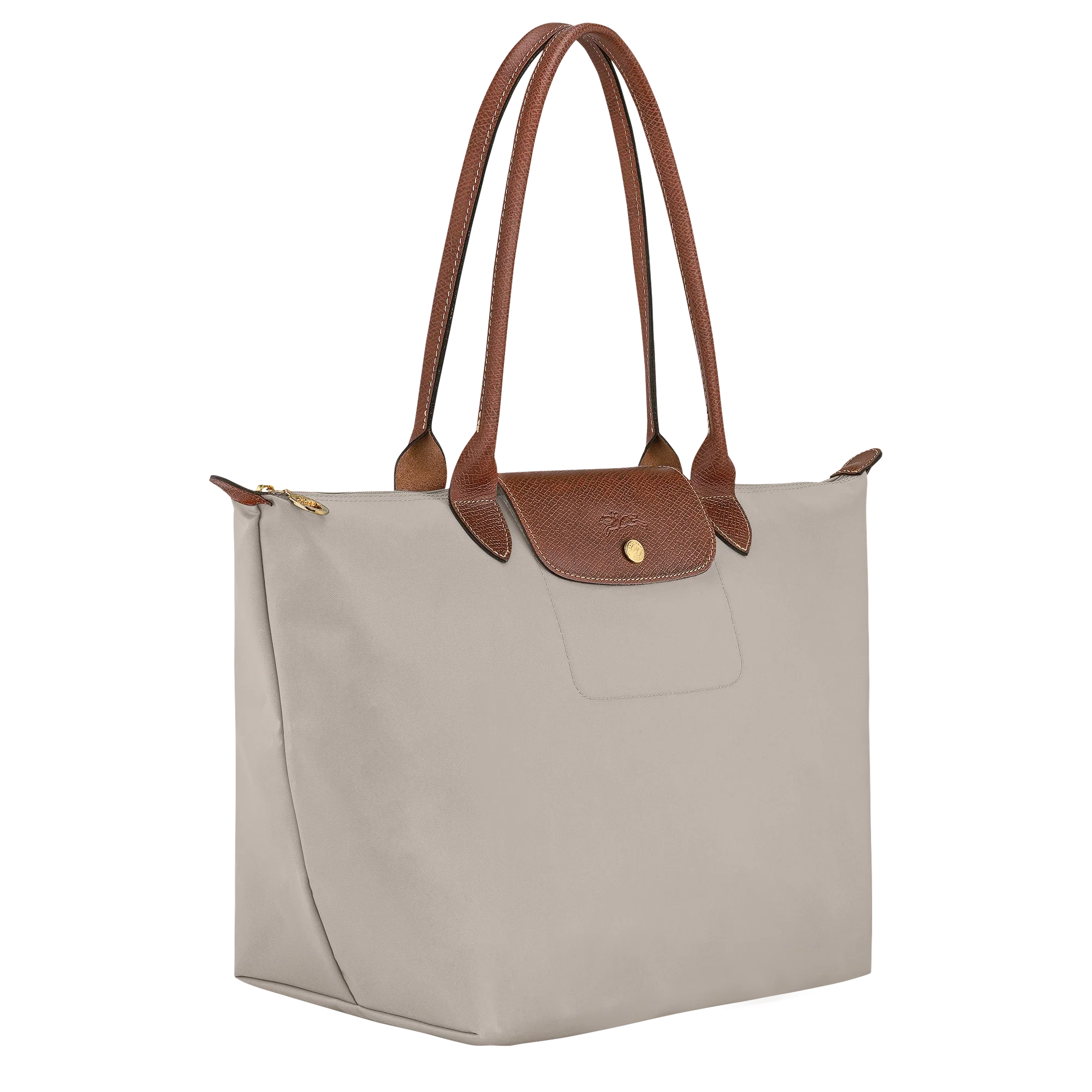 תיק יד אופנתי בצבע בז׳ עם רצועות חומות, מותג יוקרה, קולקציה באתר CHOZEN