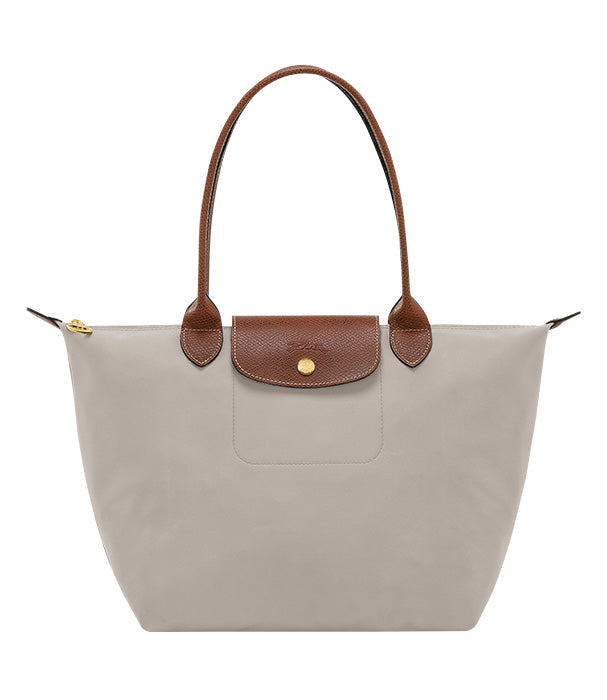 לונגשאמפ תיק כתף בינוני Le Pliage Original אפור בהיר