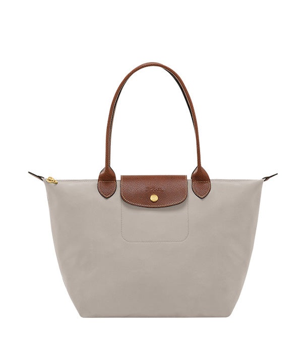 לונגשאמפ תיק כתף בינוני Le Pliage Original אפור בהיר