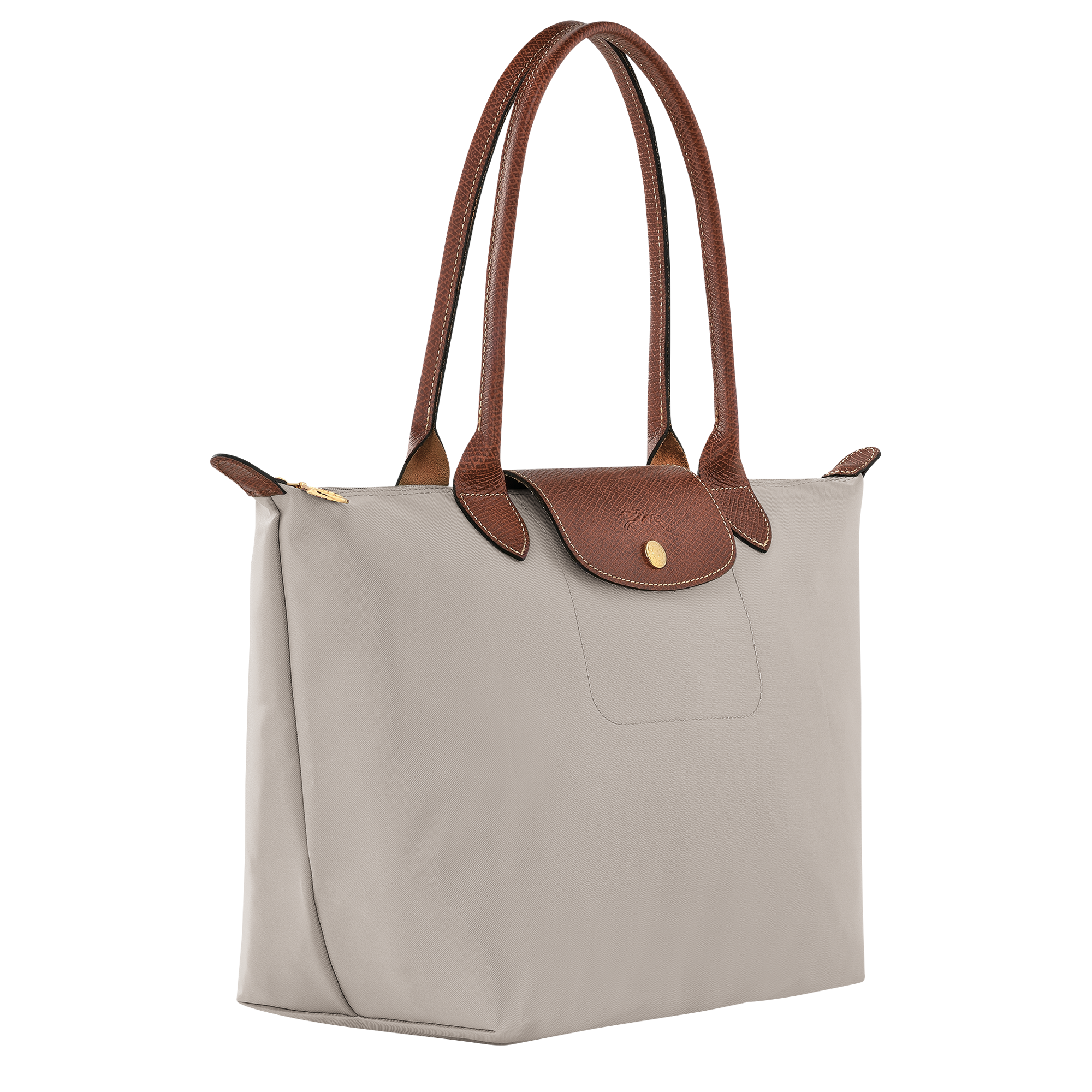 לונגשאמפ תיק כתף בינוני Le Pliage Original אפור בהיר