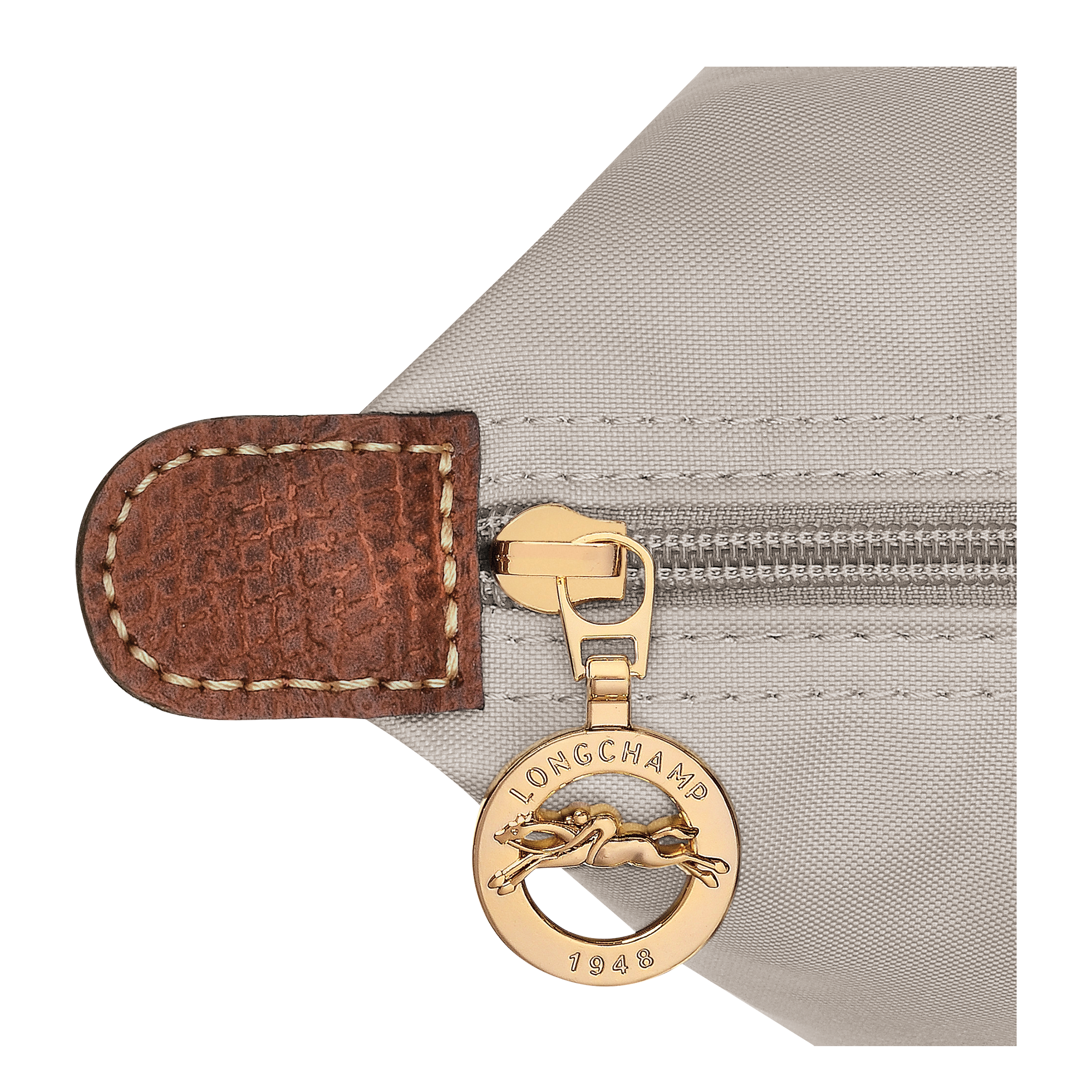 לונגשאמפ תיק כתף בינוני Le Pliage Original אפור בהיר