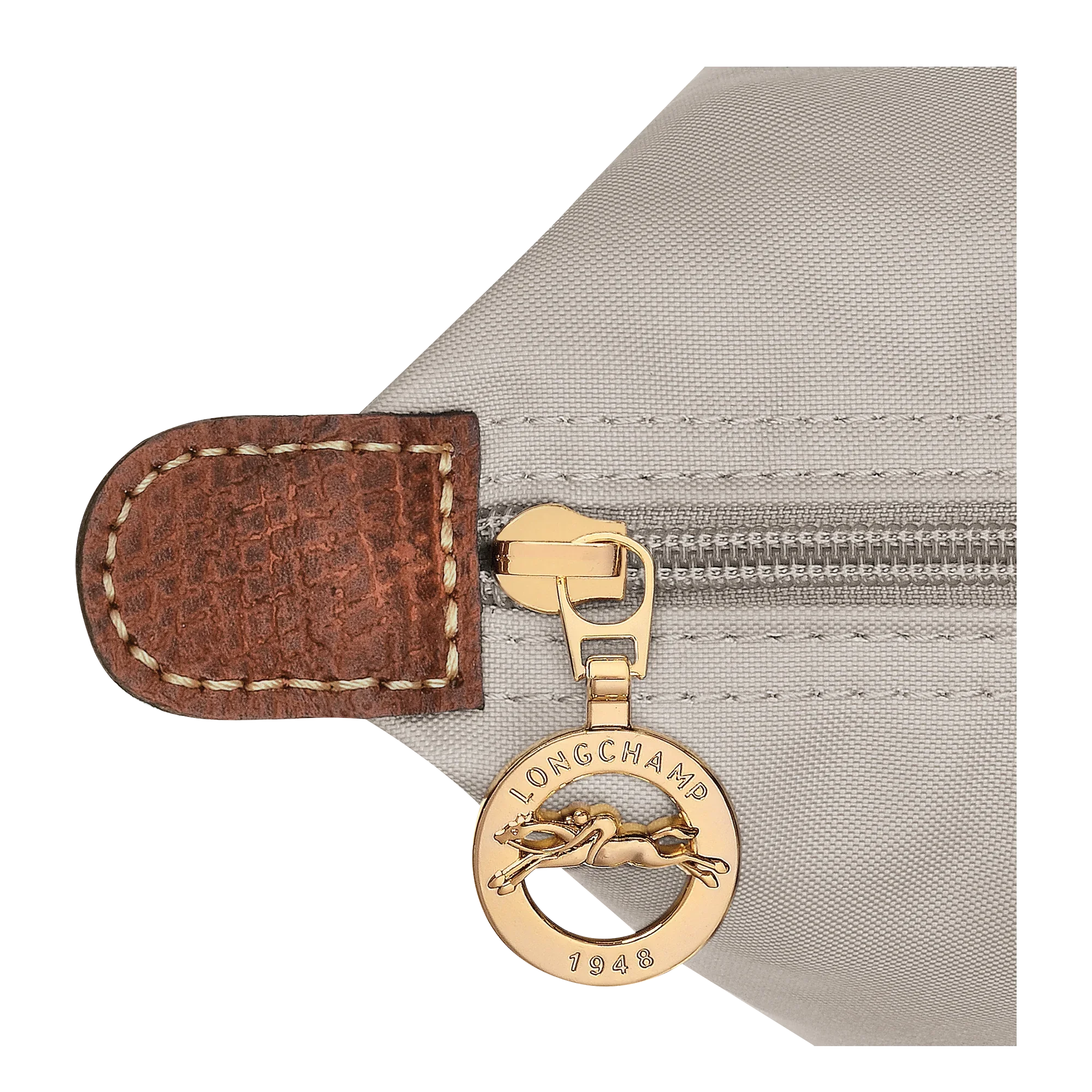 לונגשאמפ תיק כתף בינוני Le Pliage Original אפור בהיר - CHOZEN