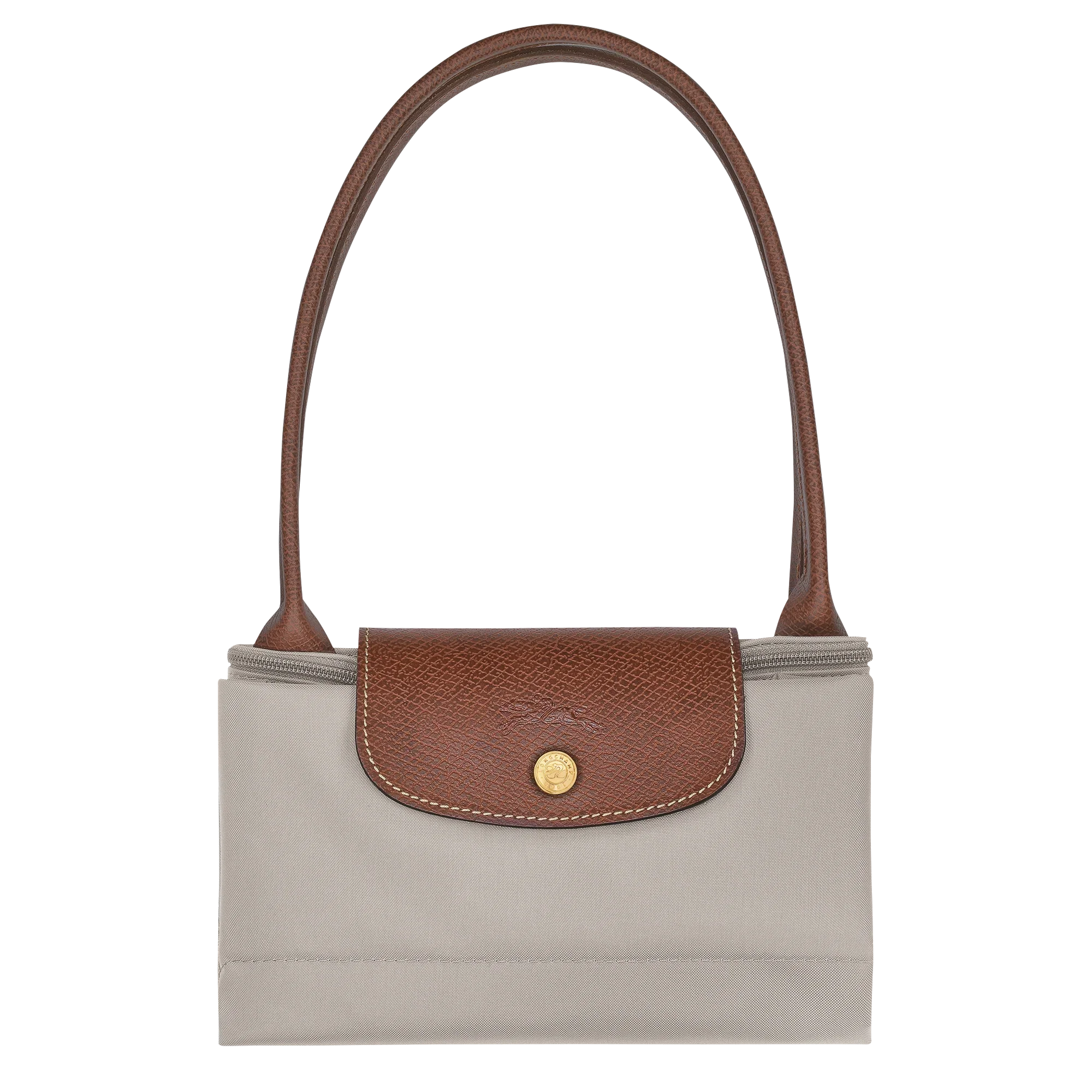 לונגשאמפ תיק כתף בינוני Le Pliage Original אפור בהיר - CHOZEN