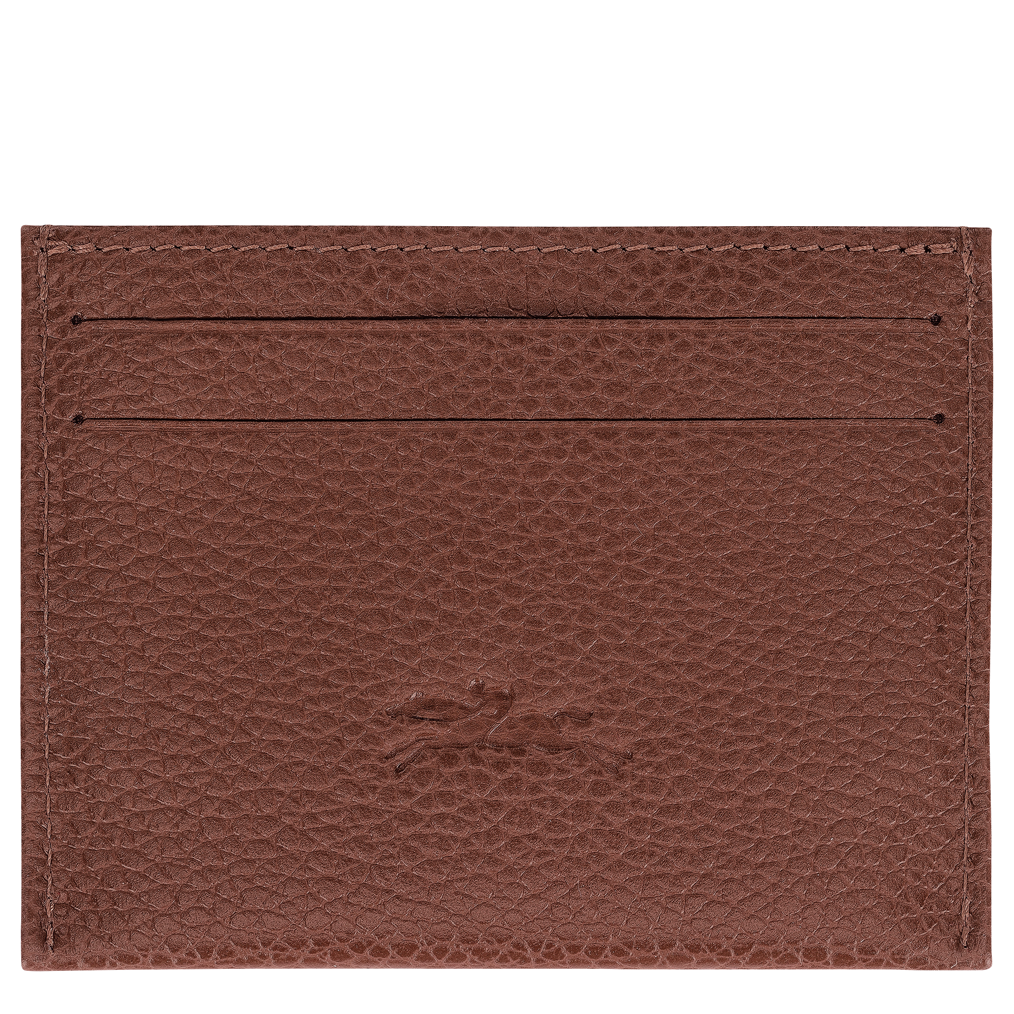 לונגשאמפ ארנק כרטיסים Le Foulonné חום כהה - CHOZEN