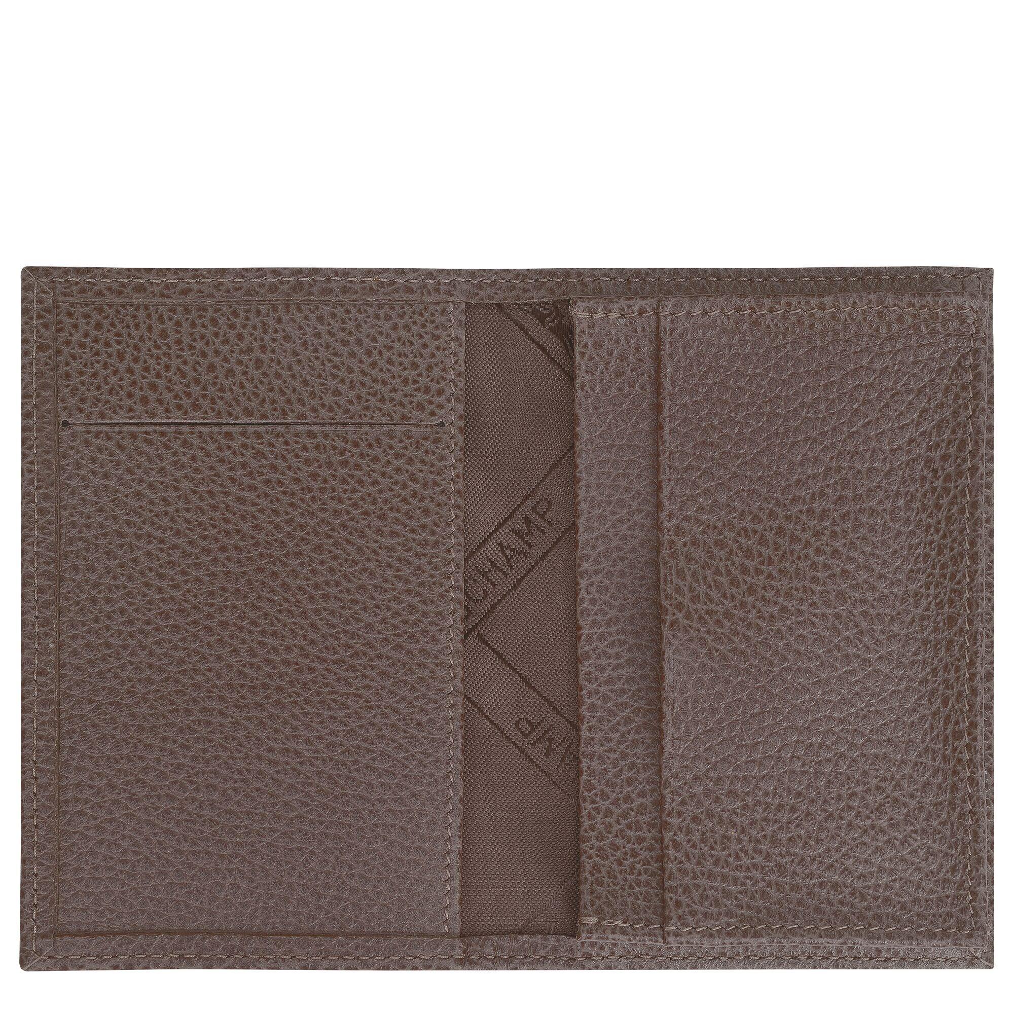 ארנק עור חום יוקרתי, עיצוב קלאסי, מבית CHOZEN, מתאים לכרטיסים ושטרות