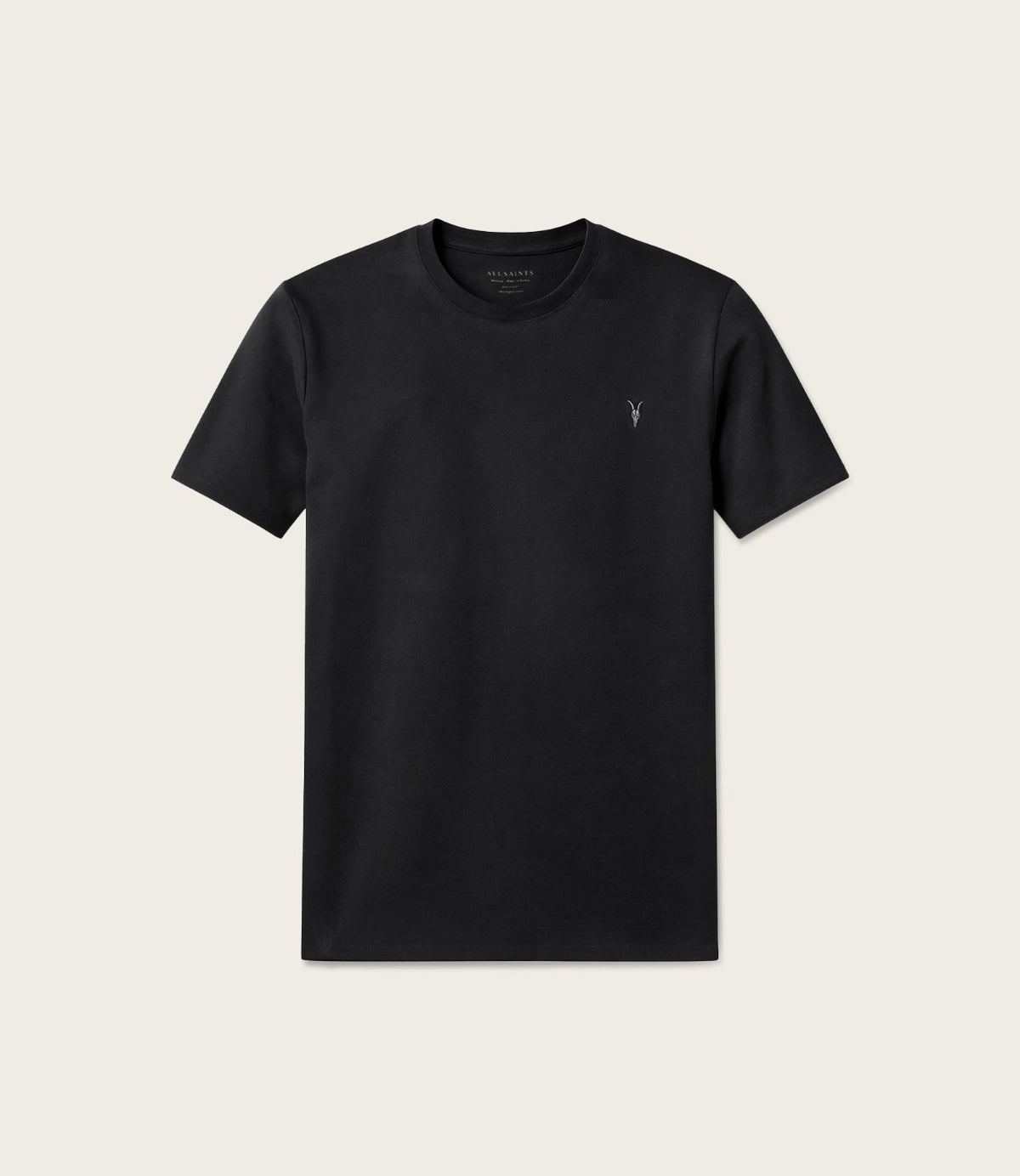 ALLSAINTS טי שירט קצרה בצבע שחור - CHOZEN