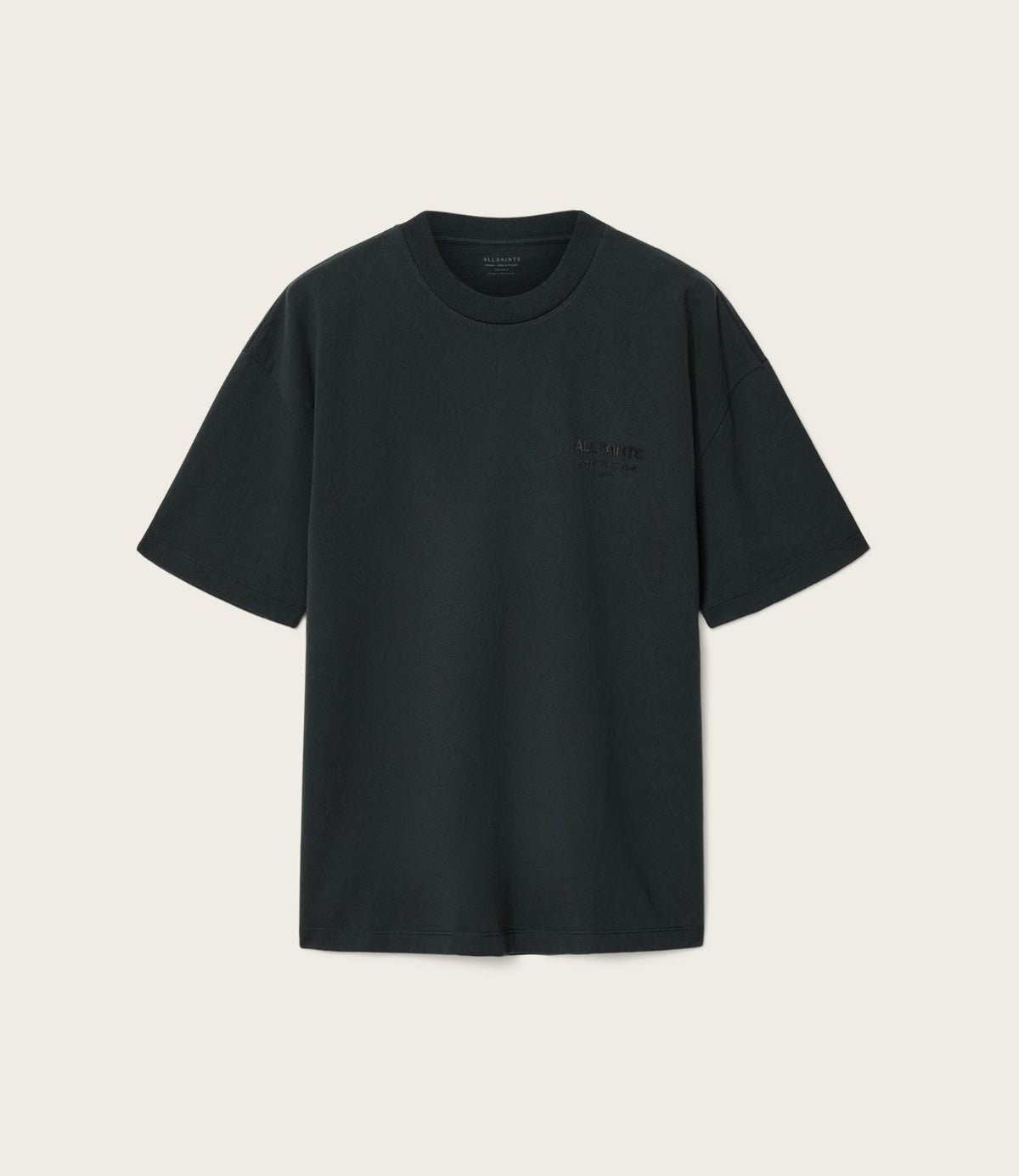 ALLSAINTS טי שירט קצרה בצבע אפור - CHOZEN