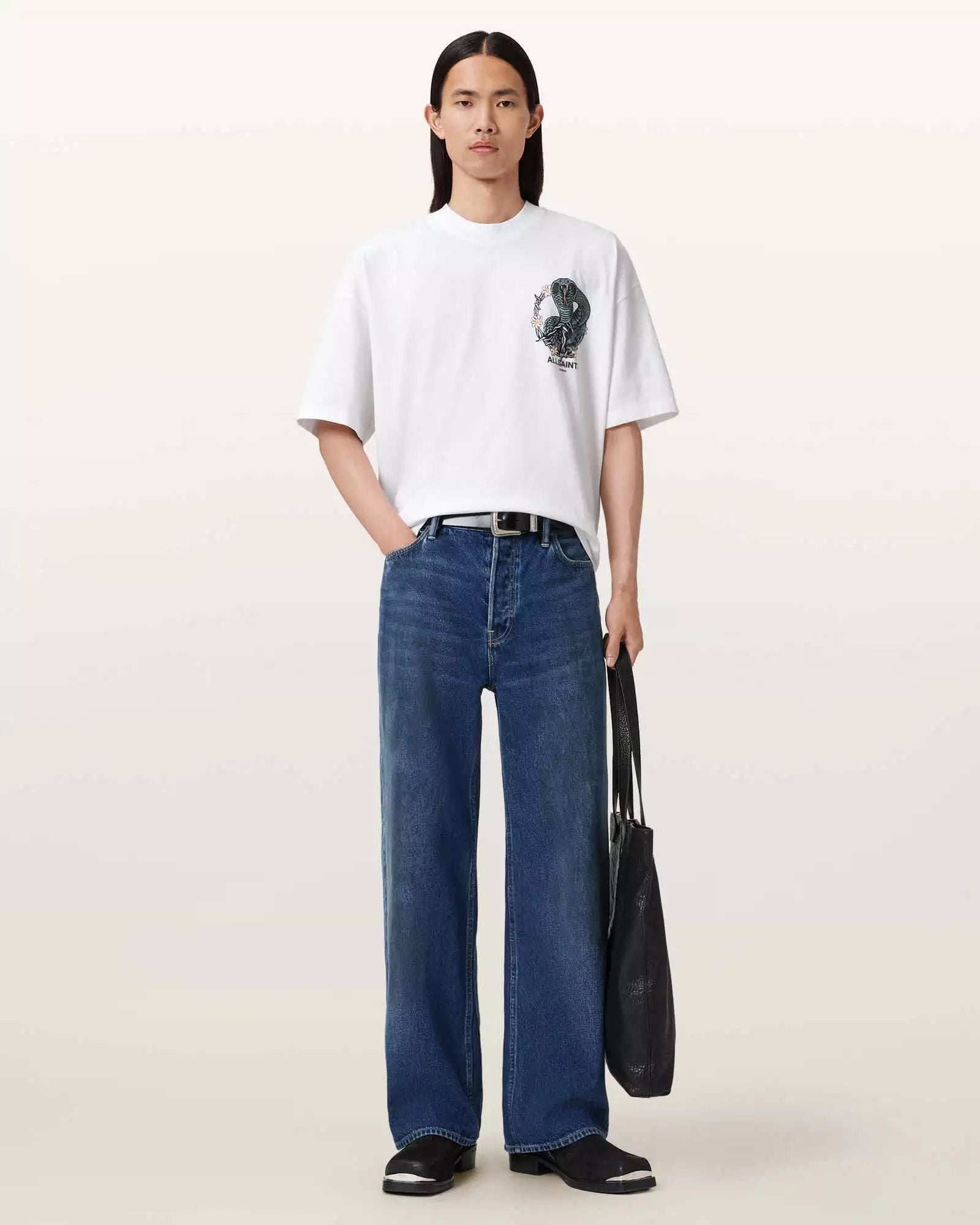 אול סיינטס טישרט SNAKEBITE SS CREW לגברים