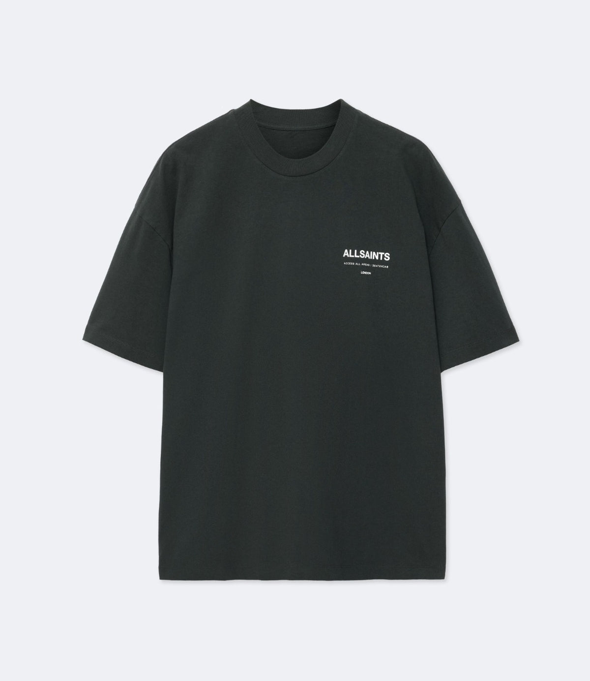 ALLSAINTS טי שירט קצרה בצבע אפור - CHOZEN
