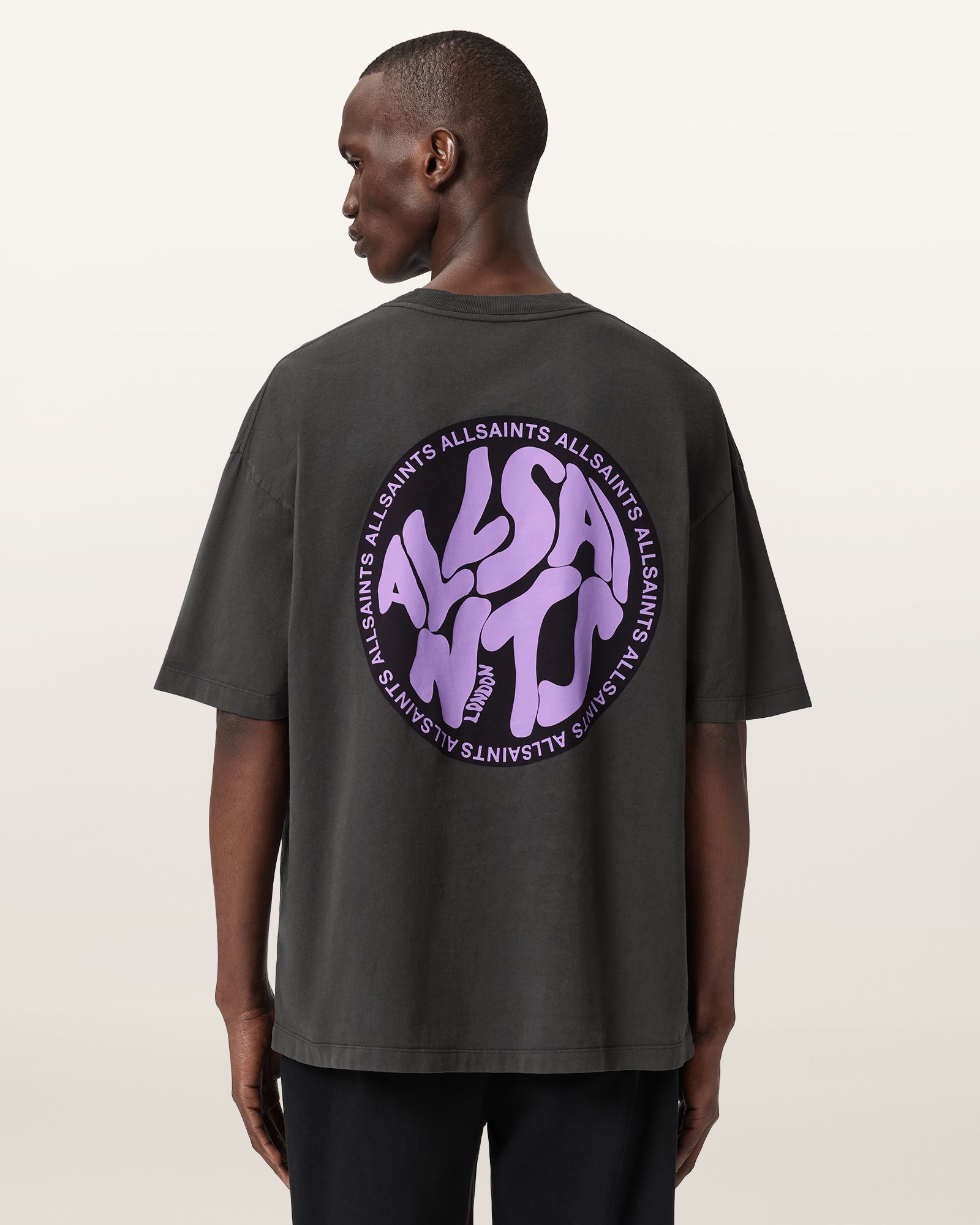 אול סיינטס טישרט DISTORTION SS CREW לגברים
