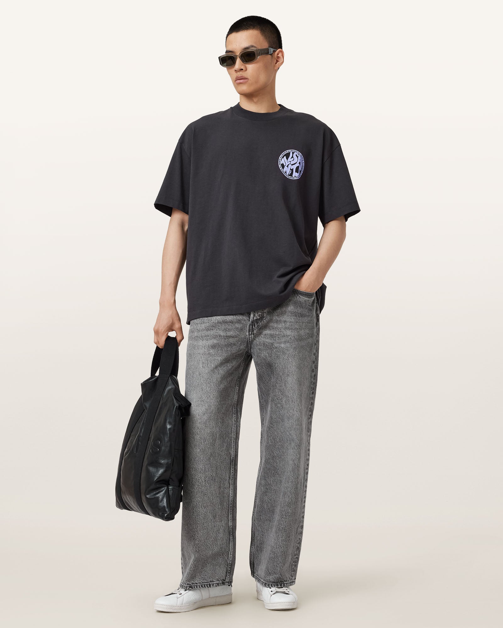 אול סיינטס טישרט DISTORTION SS CREW לגברים