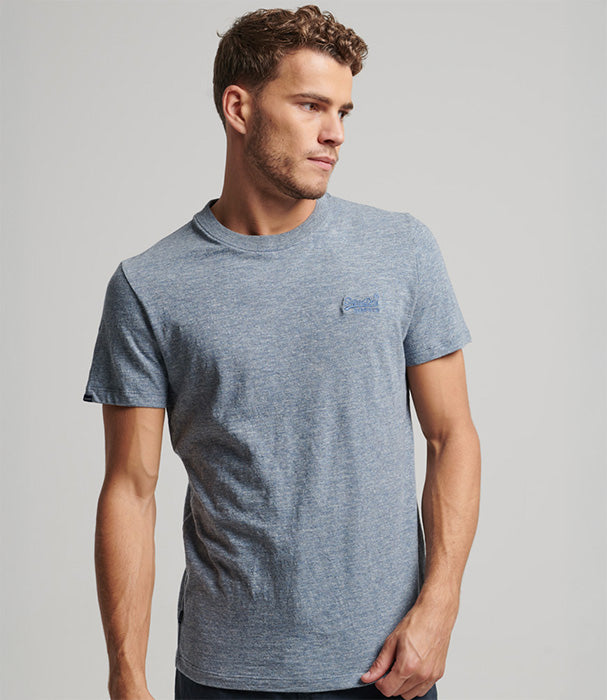 סופרדריי חולצת טי שירט לוגו לגברים