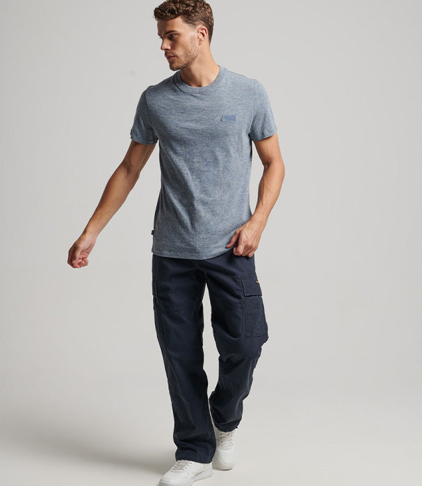 סופרדריי חולצת טי שירט לוגו לגברים