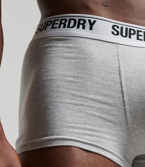 בוקסר אפור לגבר עם מותג SUPERDRY, אופנה עדכנית ב-CHOZEN יבואן רשמי