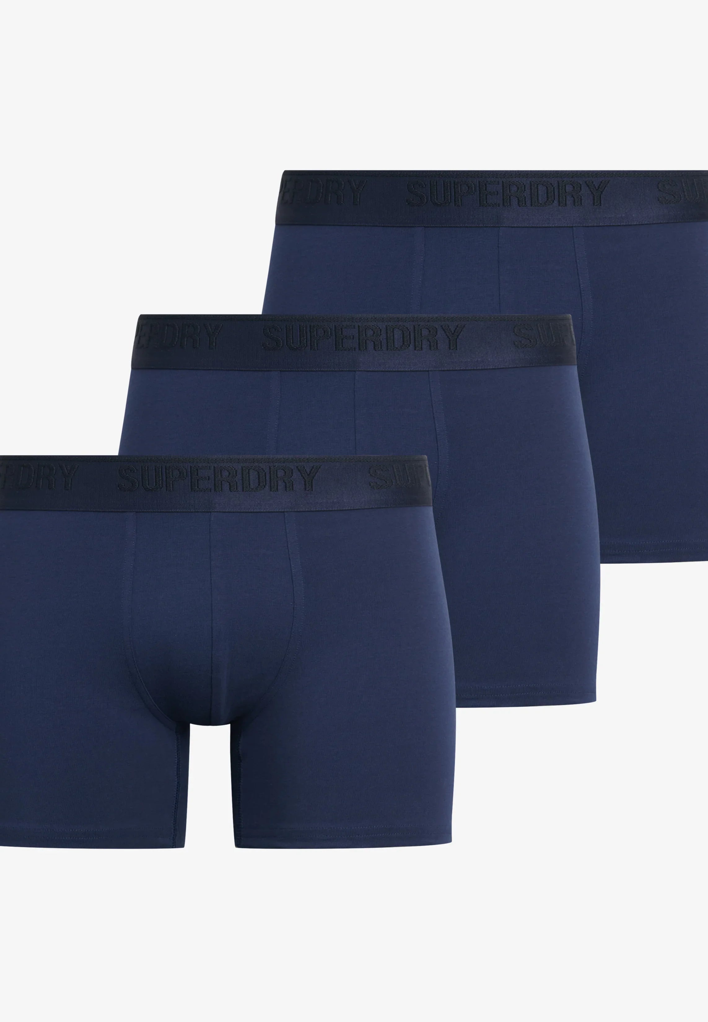 שלישיית בוקסר גברים כחול כהה מותג Superdry באתר CHOZEN