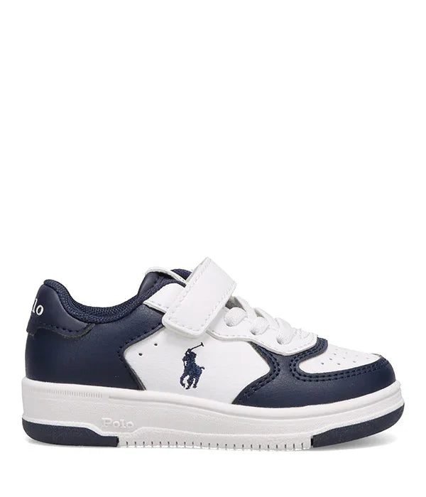 נעל סניקרס ילדים פלו ראלף לורן כחול לבן, דגם קלאסי באתר CHOZEN