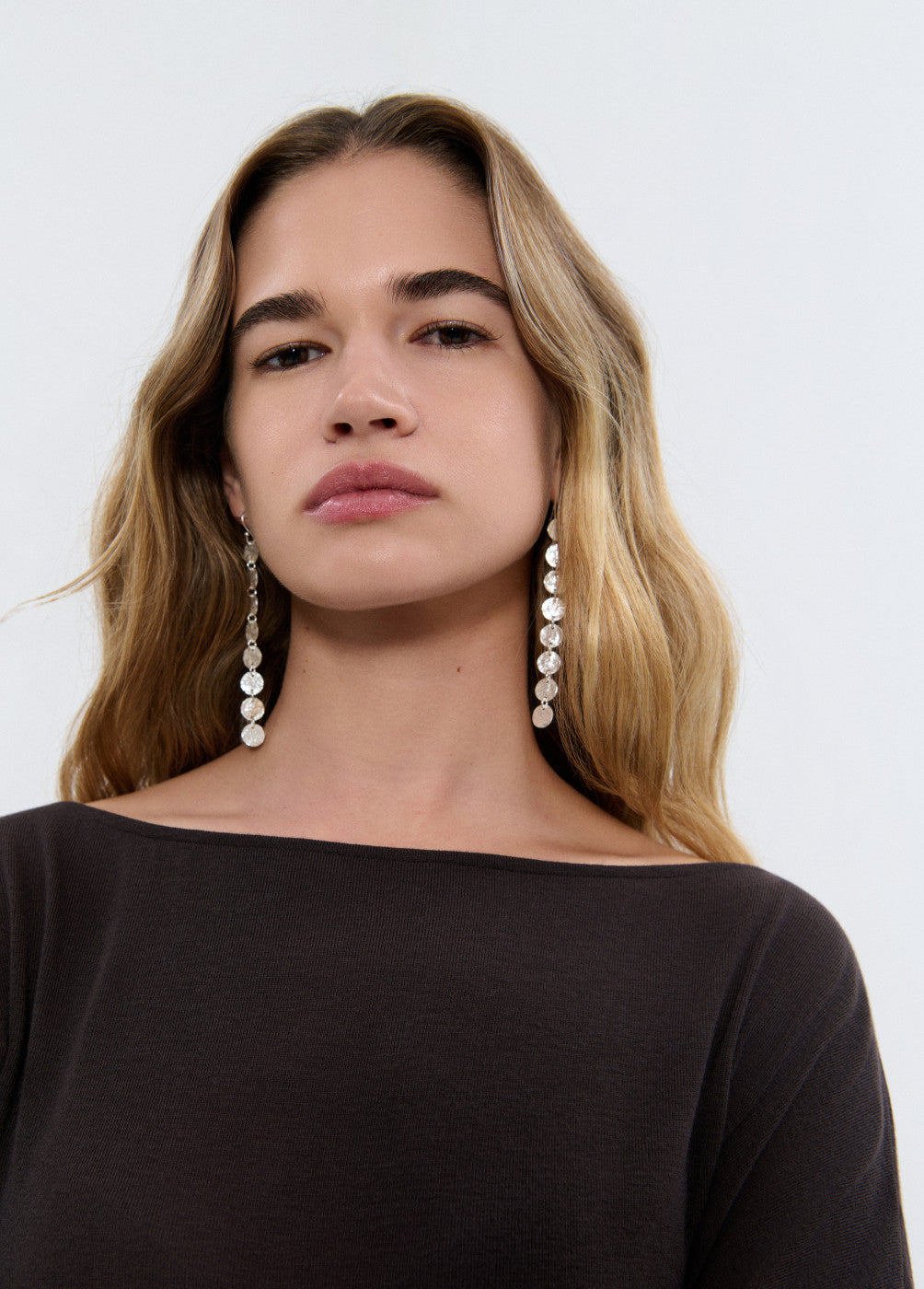 בראוני חולצה ארוכה לנשים