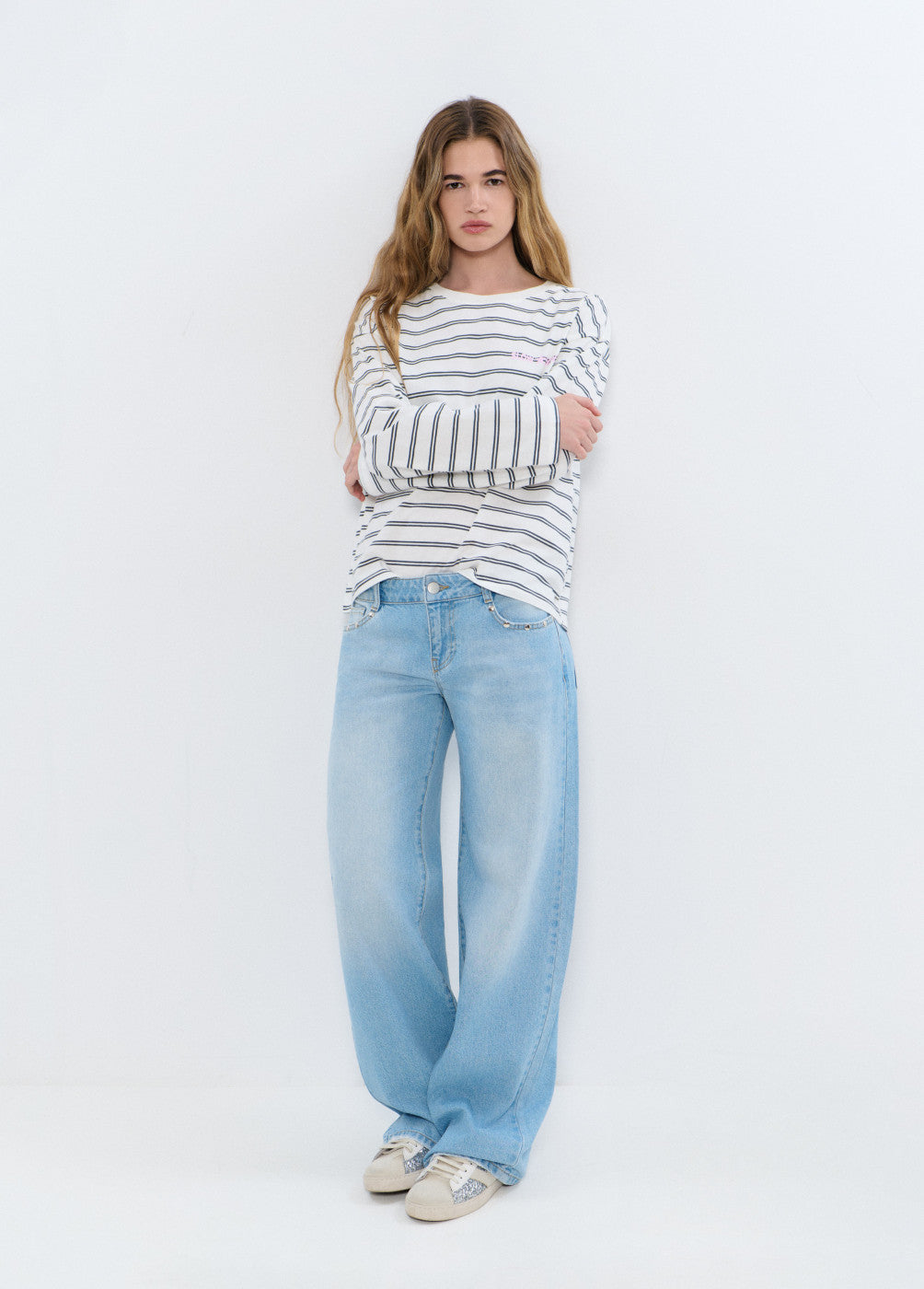 בראוני חולצה ארוכה לנשים