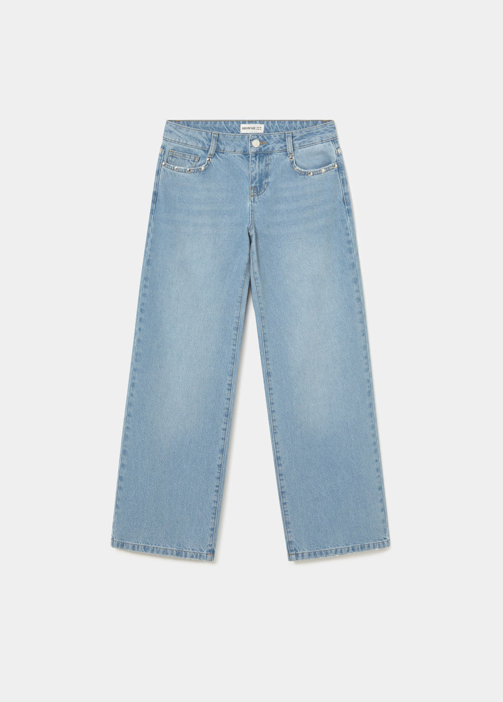 בראוני ג'ינס בגזרה נמוכה לנשים