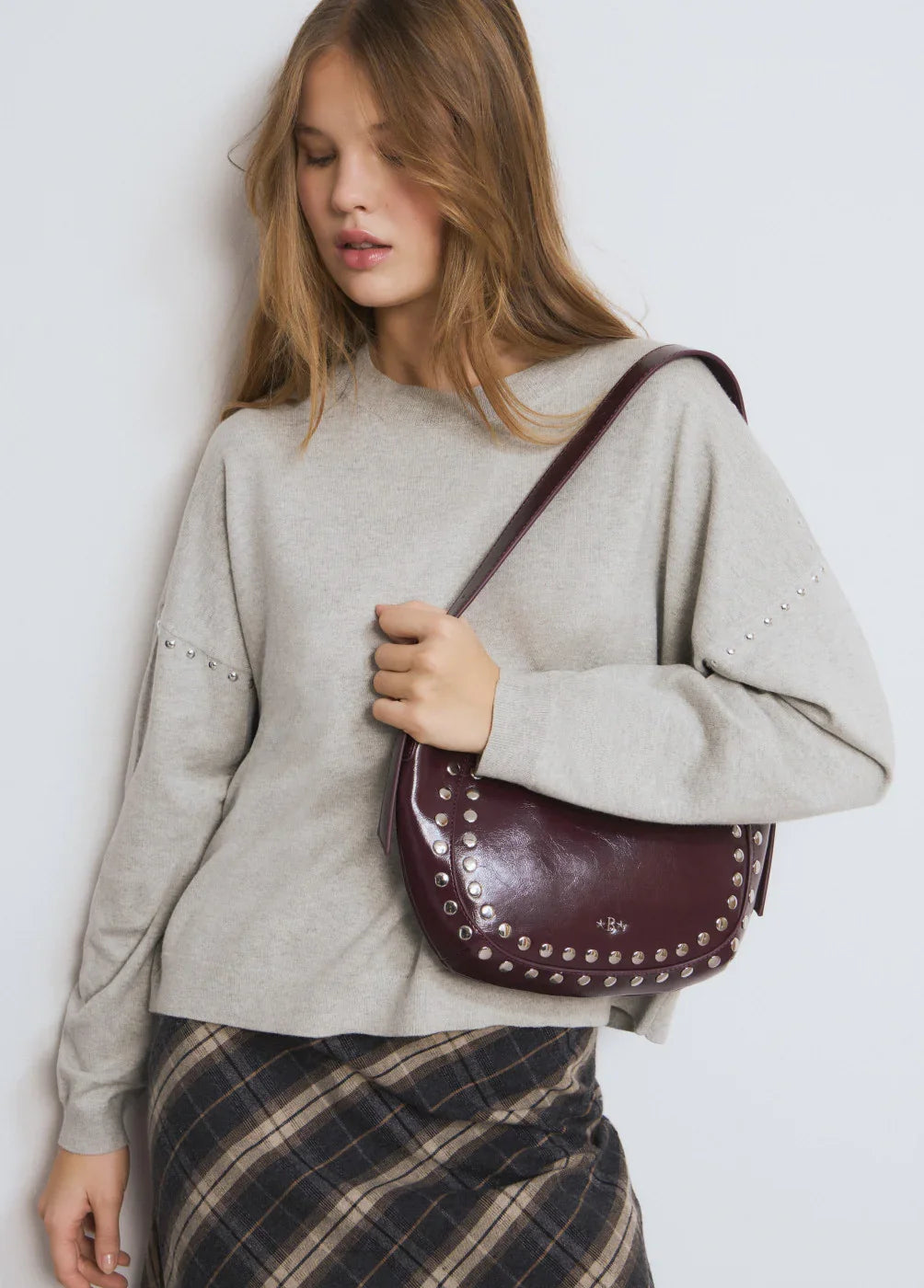 בראוני תיק כתף לנשים