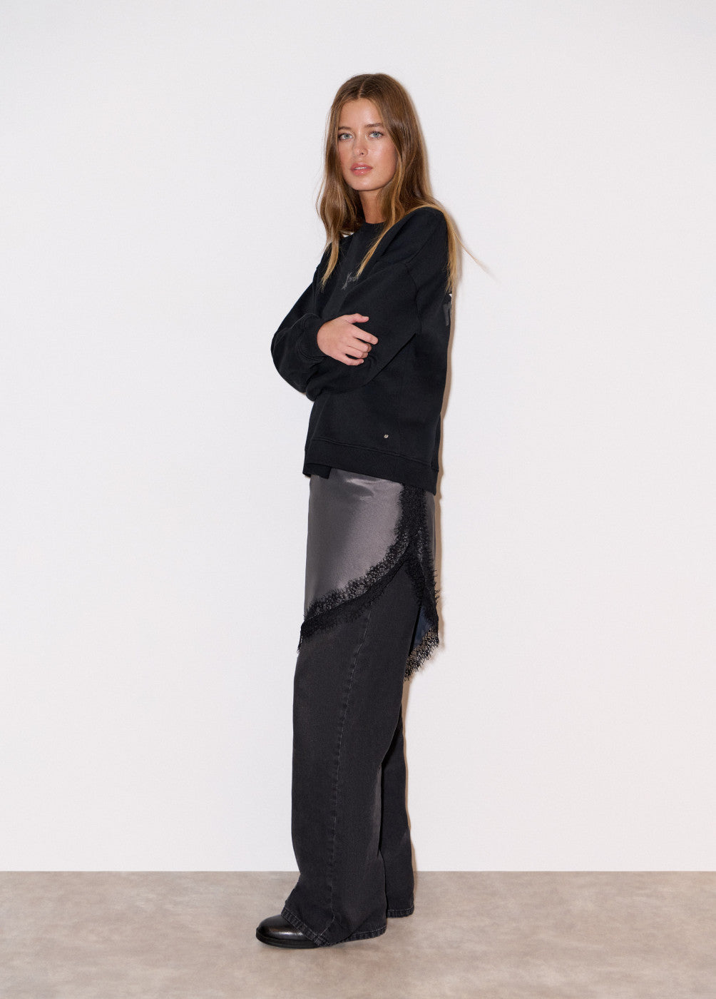 בראוני חצאית מידי לנשים