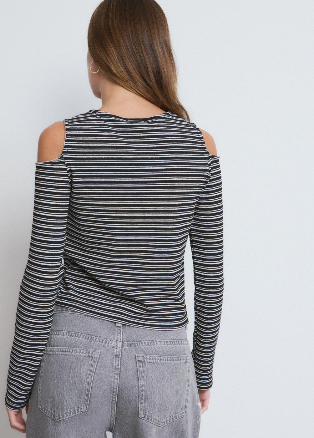 בראוני חולצה ארוכה לנשים