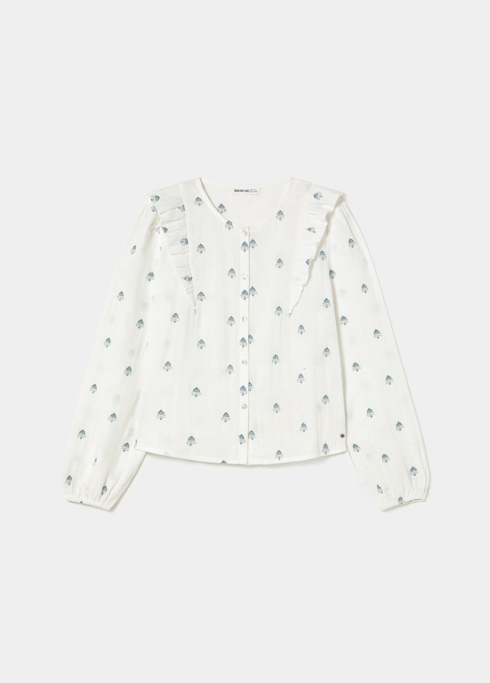 בראוני חולצה ארוכה לנשים