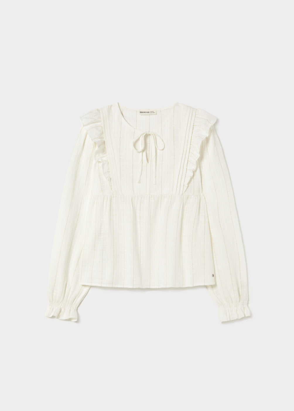 בראוני חולצה ארוכה לנשים