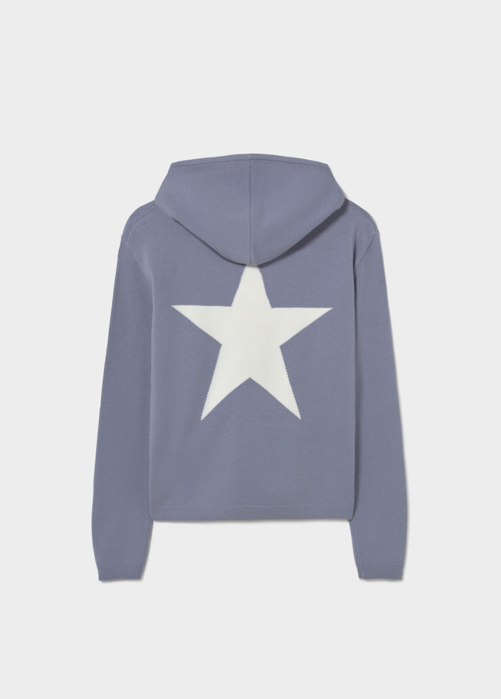 קפוצ'ון סגול עם כוכב לבן בגב, אופנה יומיומית לנשים