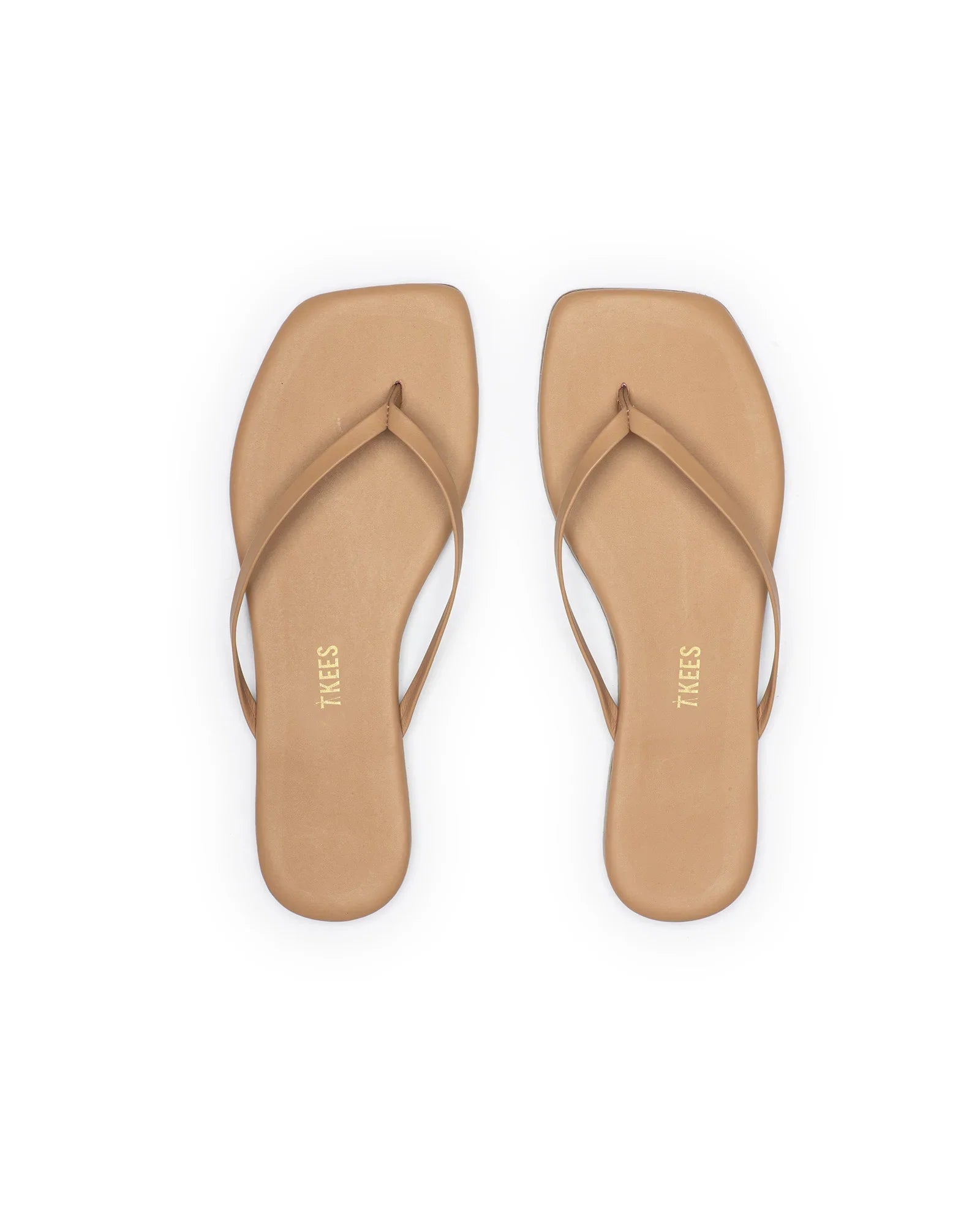 כפכפים שטוחים בעיצוב מודרני בצבע בז' מבית המותגים של קבוצת אלפא, CHOZEN