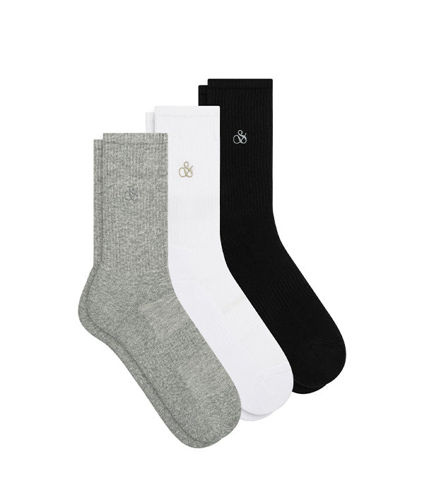 סקוץ' אנד סודה מארז 3 זוגות גרביים לגברים