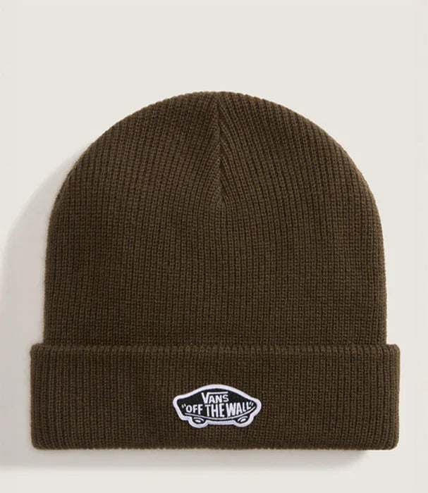 כובע גרב חום של VANS עם לוגו OFF THE WALL, מותגים מובילים ב-CHOZEN