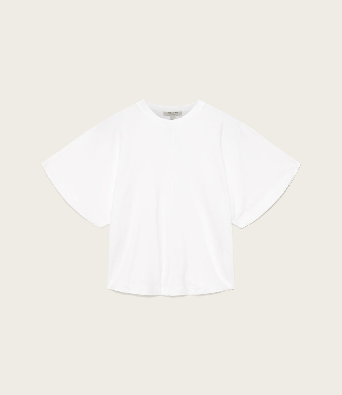 ALLSAINTS טי שירט קצרה בצבע לבן - CHOZEN
