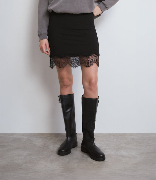 בראוני חצאית מיני לנשים