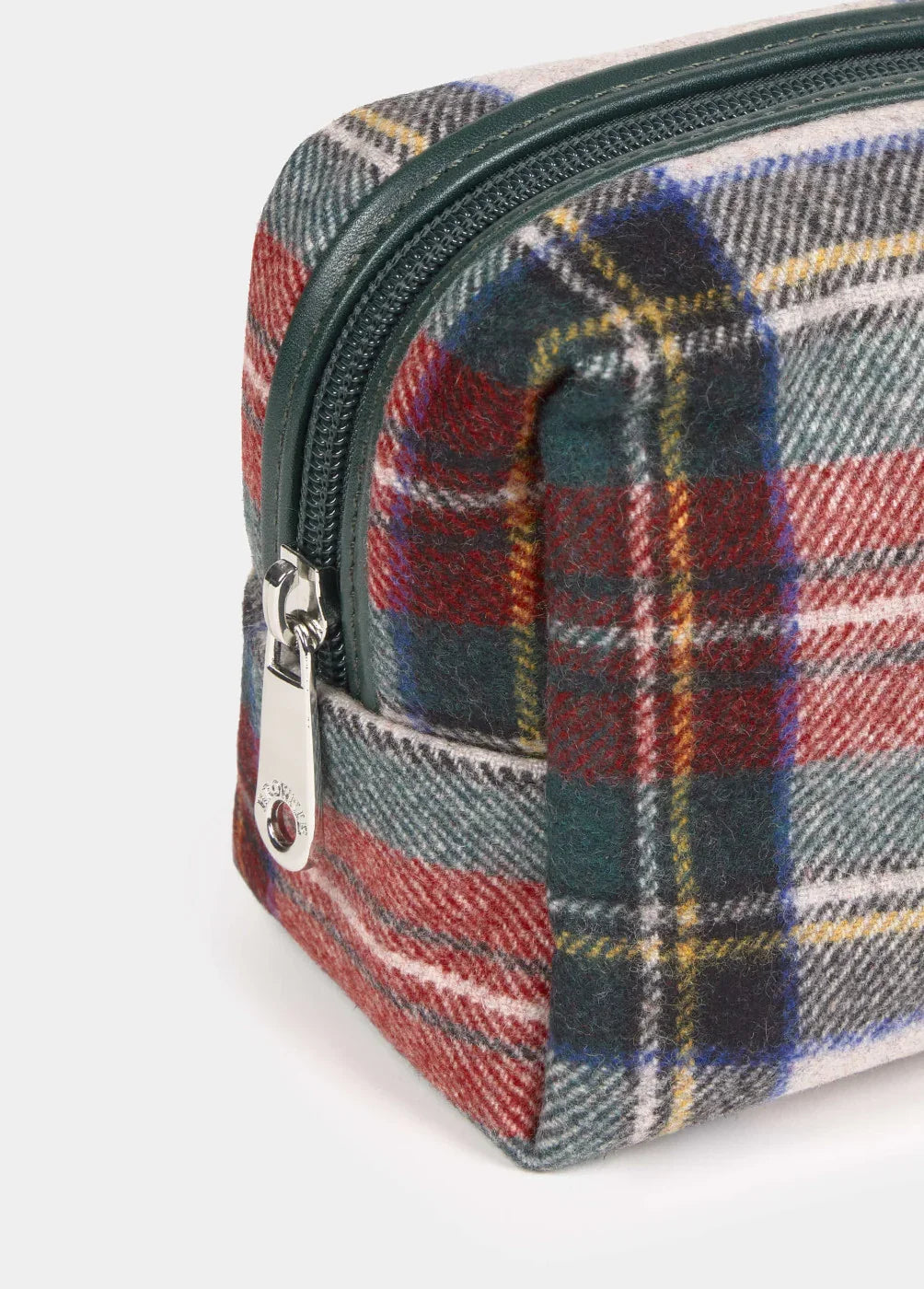 נרתיק בד משבצות צבעוני עם רוכסן מתכת, מוצר מבית CHOZEN קבוצת אלפא