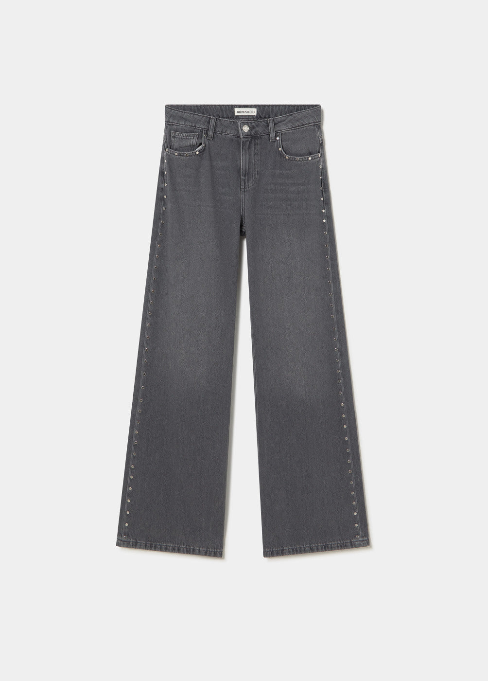 בראוני ג'ינס בגזרה ישרה לנשים