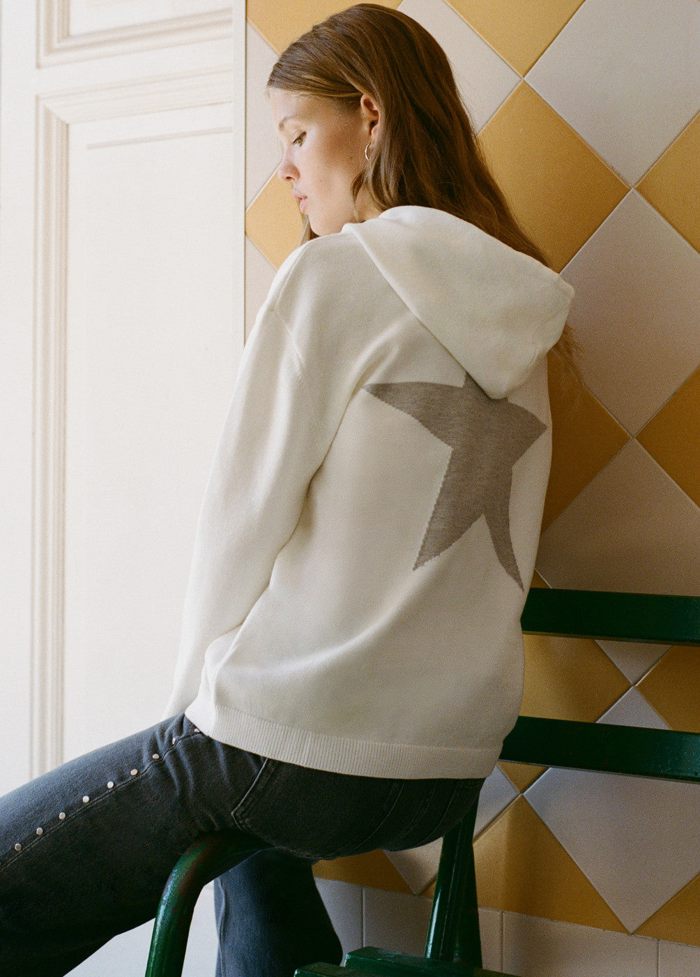 בראוני ג'ינס בגזרה ישרה לנשים