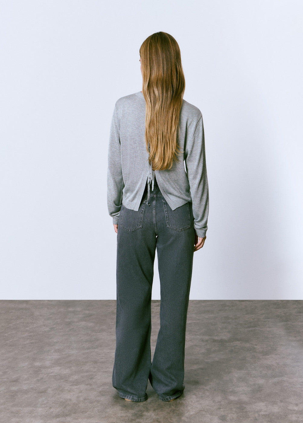 בראוני ג'ינס בגזרה ישרה לנשים