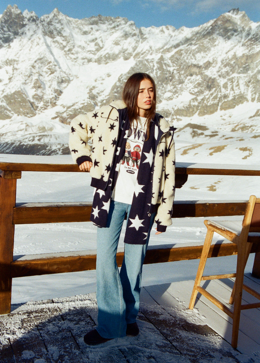 בראוני צעיף לנשים