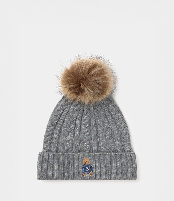 בראוני כובע צמר לנשים