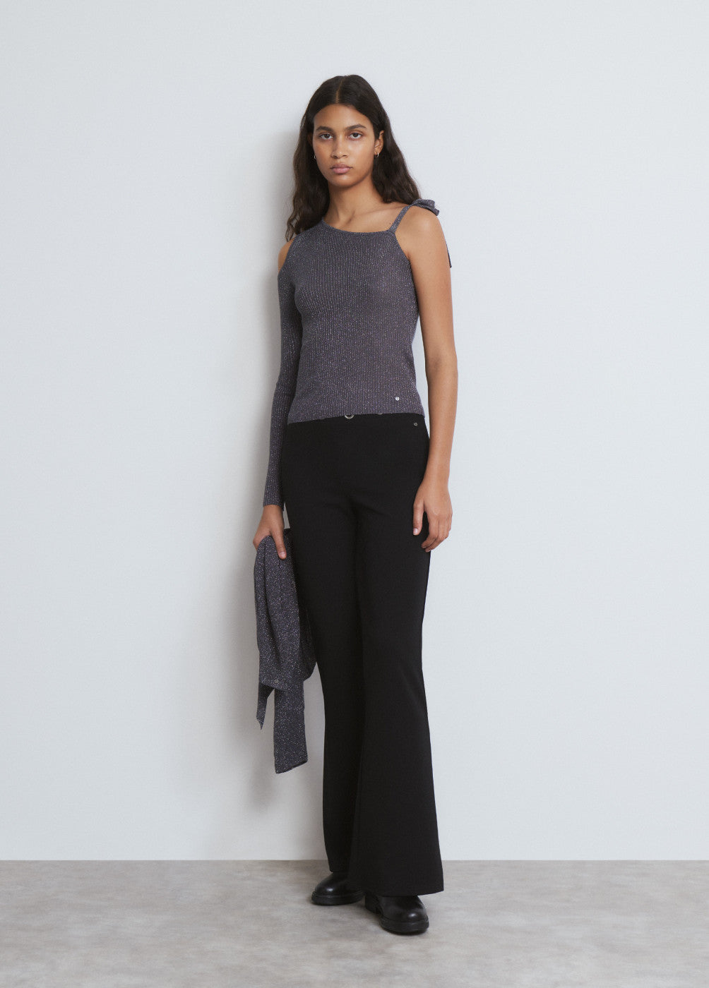 בראוני חולצה ארוכה לנשים