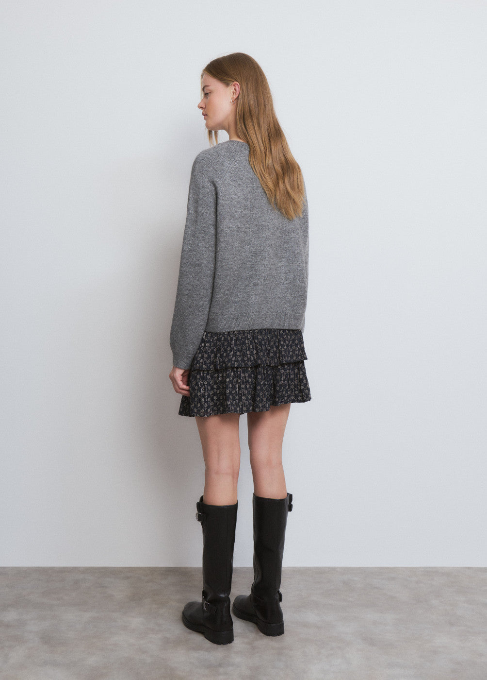 בראוני חצאית מיני לנשים