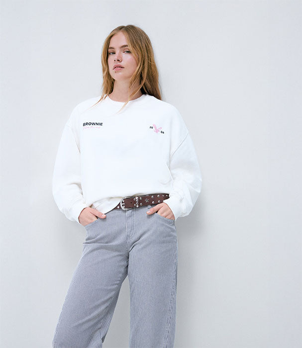 בראוני סווטשירט לנשים